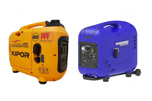 Images of RV Rent Vancouver Island generators.